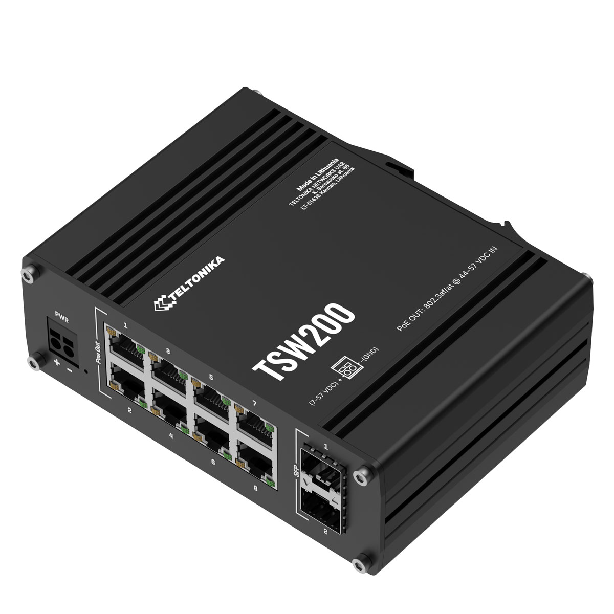 Teltonika TSW200 switch 10 st nätverksportar