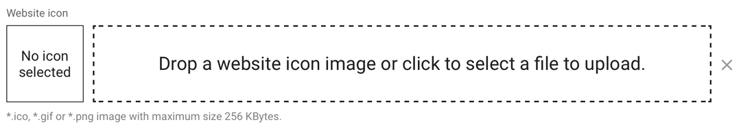 Website icon