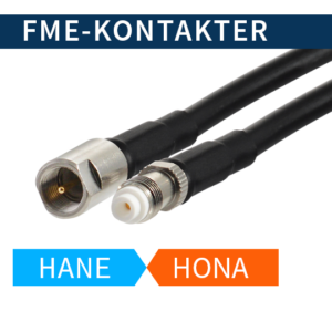 FME antennkontakter hona och hane