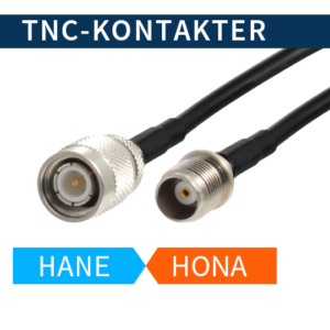TNC antennkontakter hona och hane