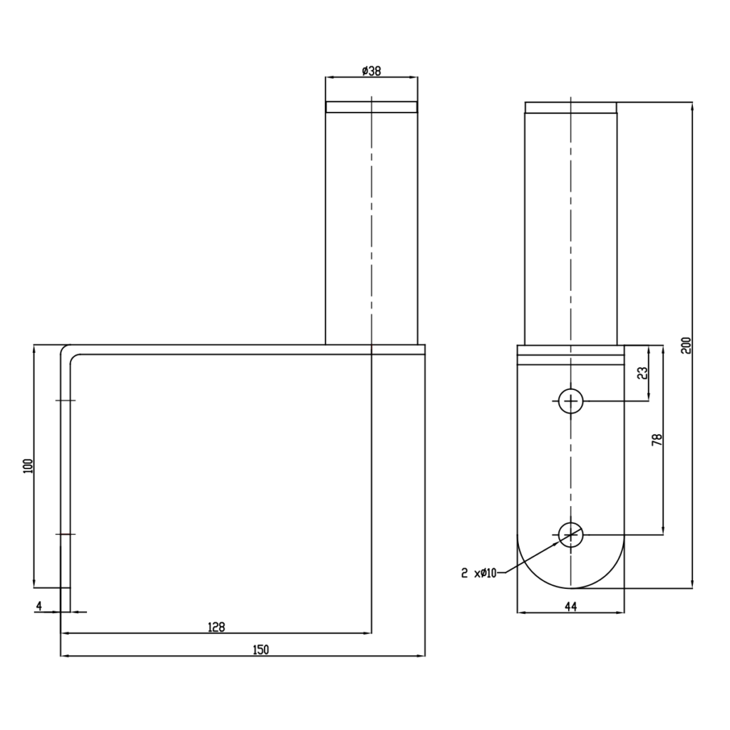 antennfäste s104249