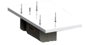 avfallssensor montering