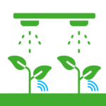 Smart bevattning baserad på markfukt i precisionsodling