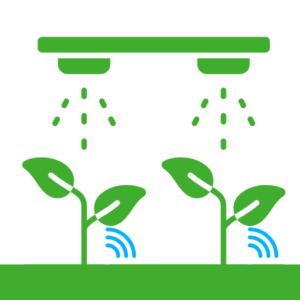 Smart bevattning baserad på markfukt i precisionsodling