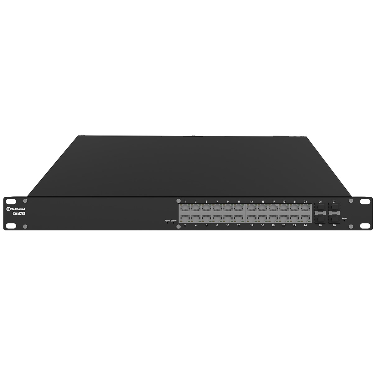 Teltonika SWM281 24 portars hanterad switch industriell