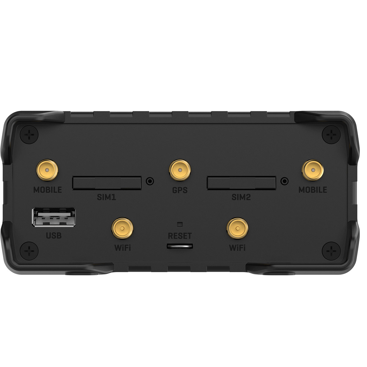 Teltonika RUT986 4G router antennkontakter